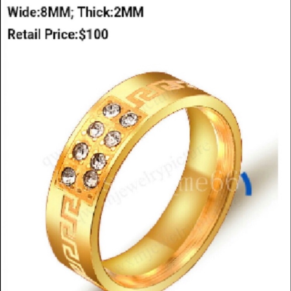 Men’s 8mm Gold Ring